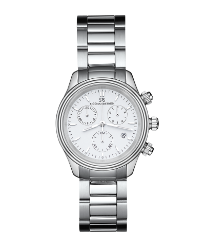 Sjöö Sandström Royal Steel Chronograph 35.5mm - 010013