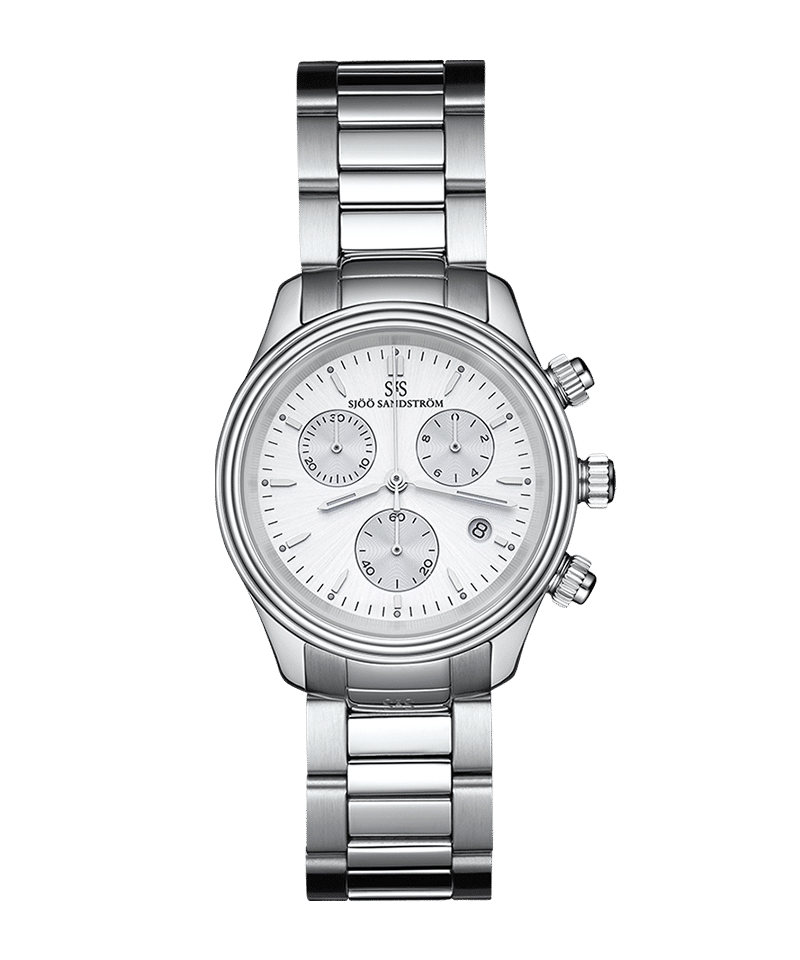 Sjöö Sandström Royal Steel Chronograph 35.5mm - 010112