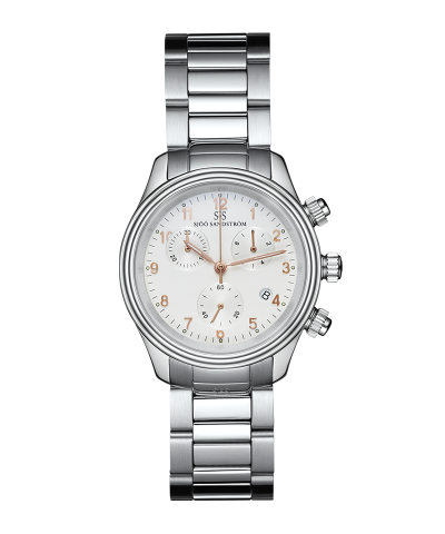 Sjöö Sandström Royal Steel Chronograph 35.5mm - 010464