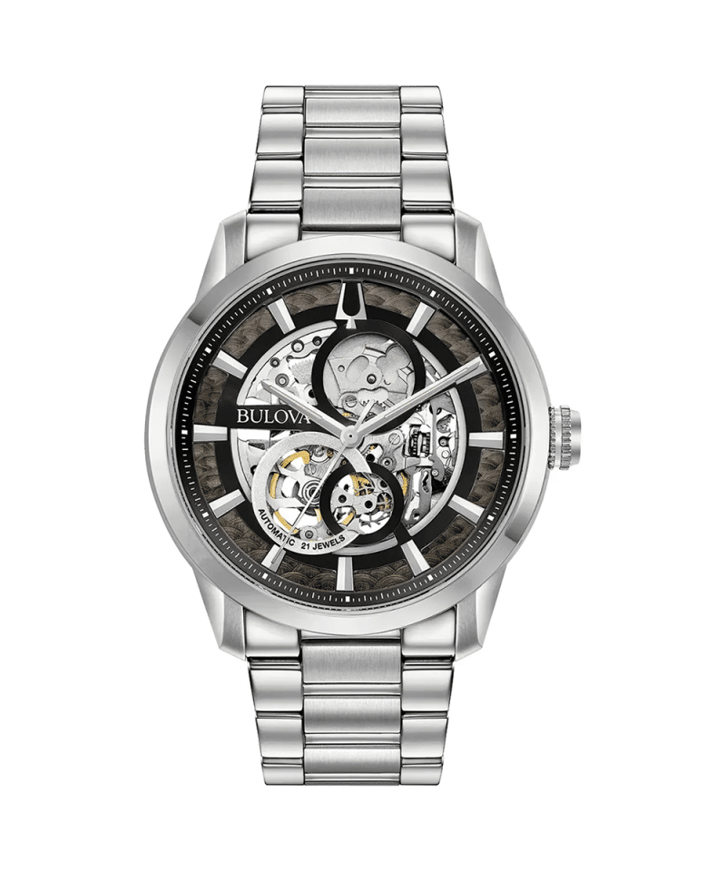 Bulova Sutton 43mm Skeleton - 96A208