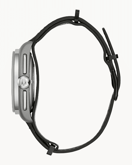 Alternative view of Bulova Lunar Pilot Meteorite Chronograph - 96A312