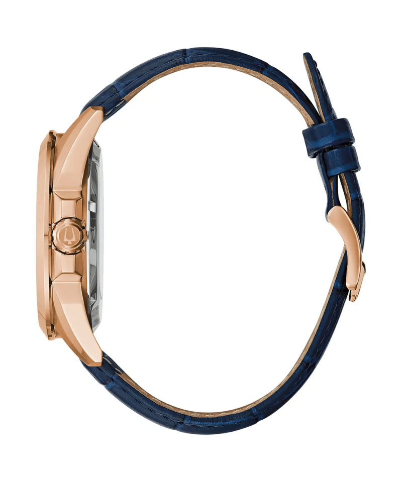 Alternative view of Bulova Sutton 43mm Skeleton - 97A161