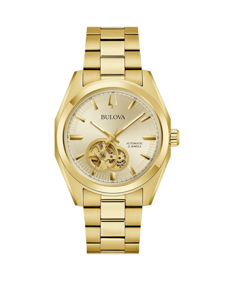 Bulova Surveyor 39mm Gold - 97A182