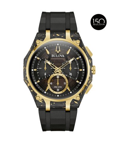 Bulova CURV Forged Carbon 44mm - 98A328