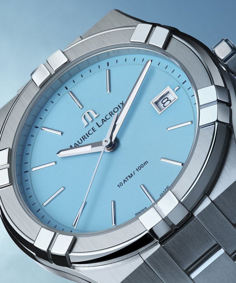 Alternative view of Maurice Lacroix Aikon Quartz Date 40mm - AI1108-SS002-431-1