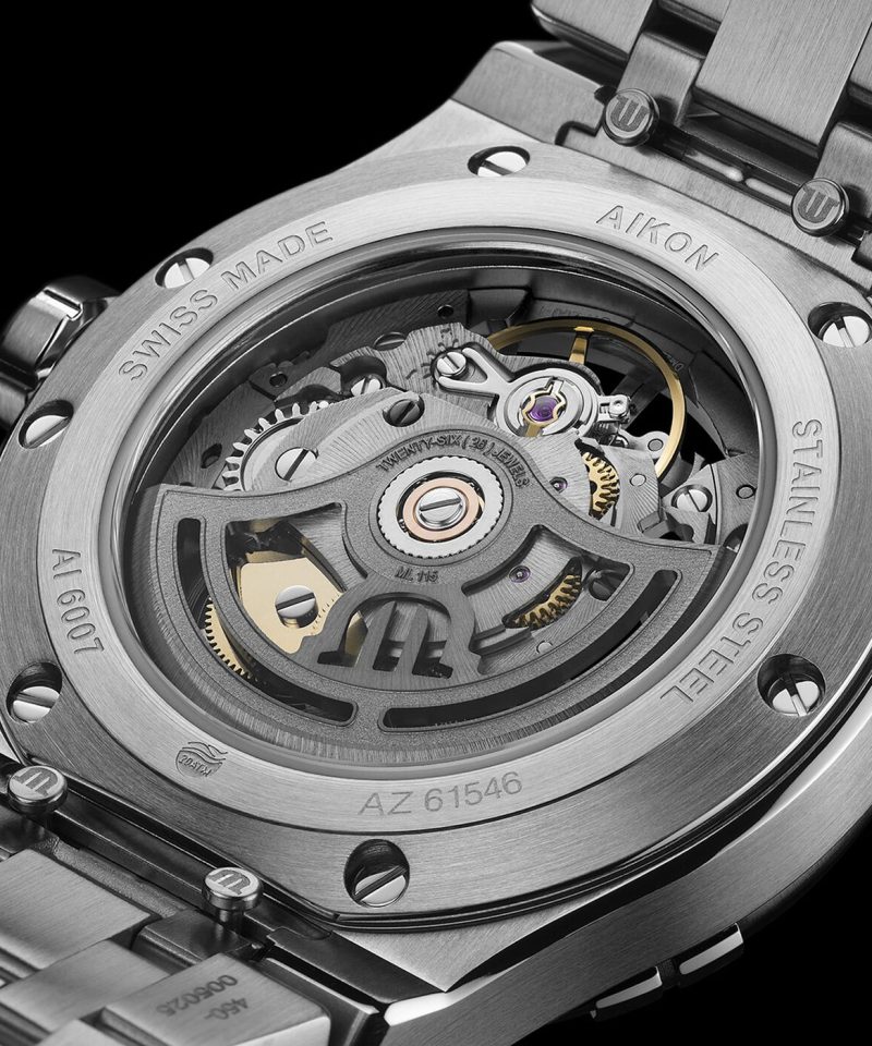Alternative view of Maurice Lacroix Aikon Automatic 39mm Skeleton - AI6007-SS002-030-1