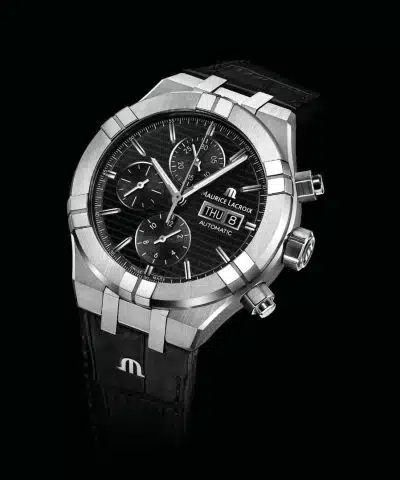 Alternative view of Maurice Lacroix Aikon Automatic Chronograph 44mm - AI6038-SS001-330-1