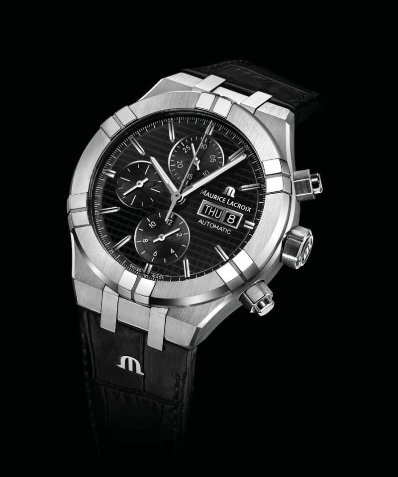 Alternative view of Maurice Lacroix Aikon Automatic Chronograph 44mm - AI6038-SS001-330-1