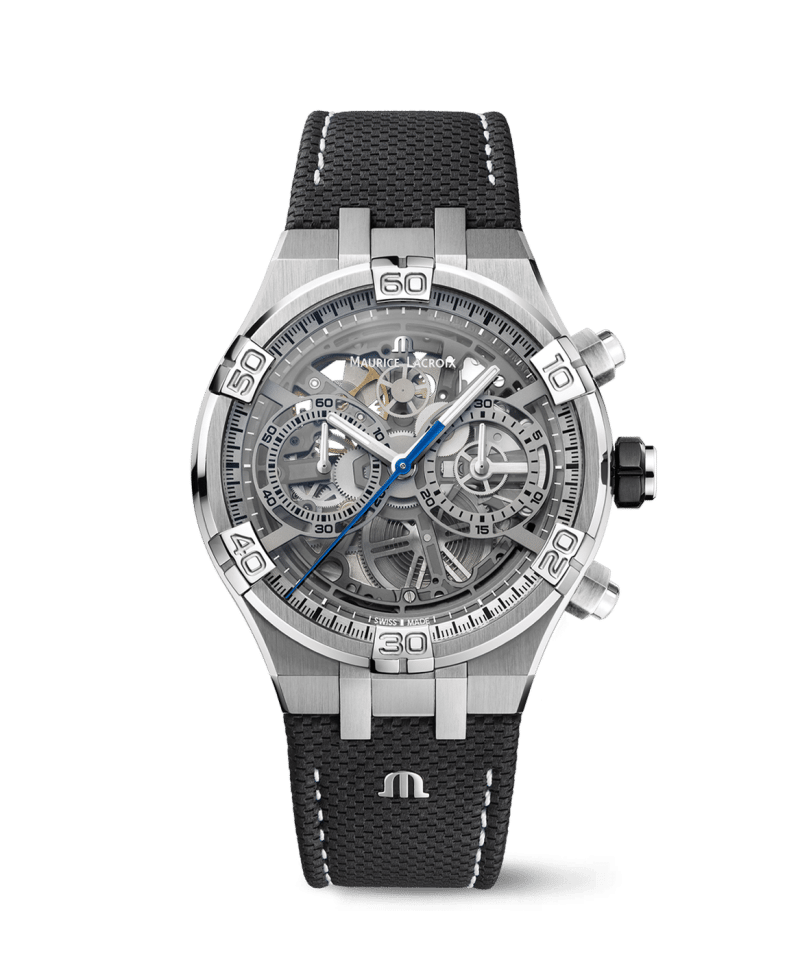 Maurice Lacroix Aikon Chronograph Skeleton 44mm - AI6098-SS001-090-1