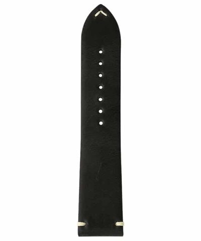 Rochet Vintage «Tulsa» Sort Nubuck Skinnreim