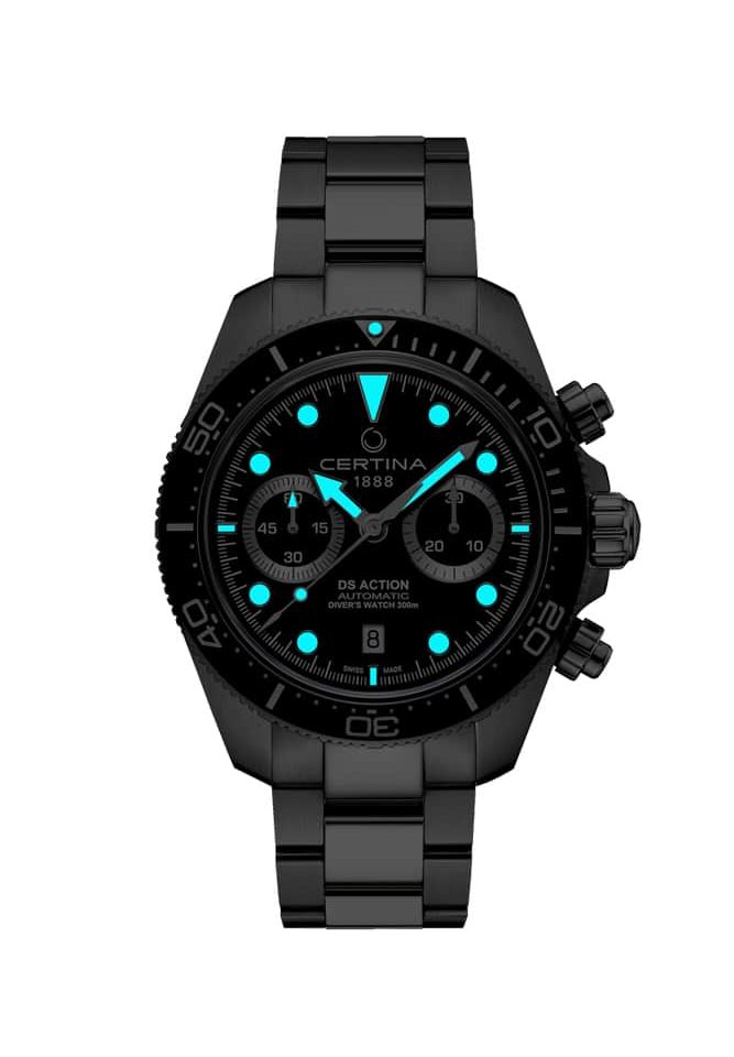 Alternative view of Certina DS Action Diver Chrono 45mm - C032.827.11.051.00