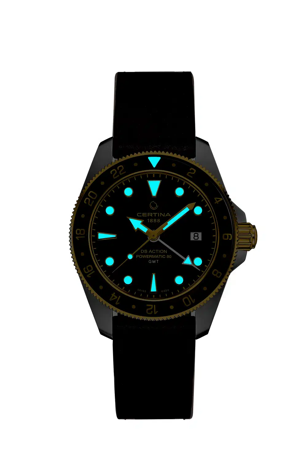 Certina DS Action GMT Powermatic 80 - C032.929.26.051.00 - Bilde 2