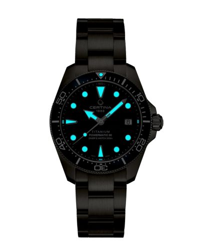 Alternative view of Certina DS Action Diver 38mm Titanium - C048.807.44.081.00