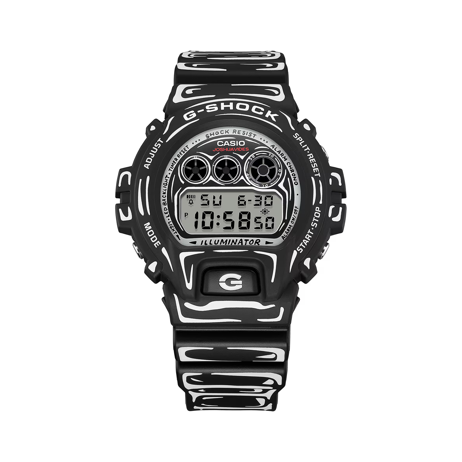 G-Shock Digital Joshua Vides 50mm - DW-6900JV-1ER - Bilde 5