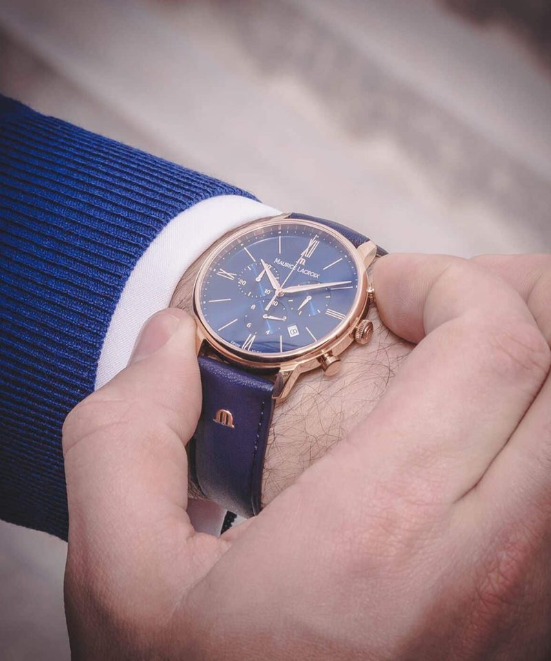 Alternative view of Maurice Lacroix Eliros Chronograph 40mm - EL1098-PVP01-411-1