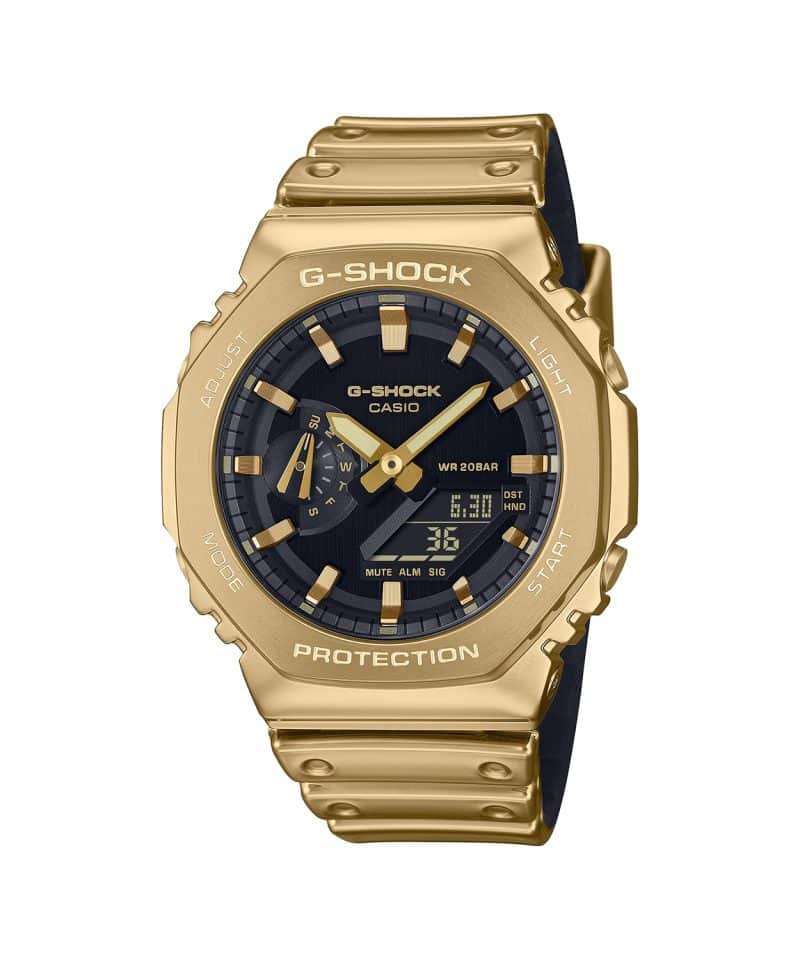 G-Shock Fine Metallic Series G-Steel 44mm - GM-2100YMG-9AER