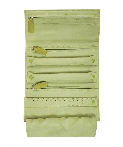 Leanschi jewellery travel pouch/green