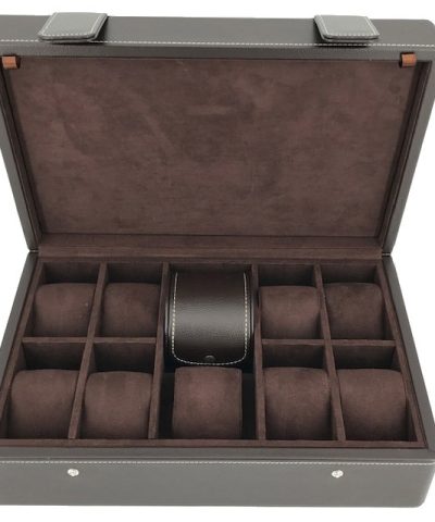 Leanschi 10 slot box/brown