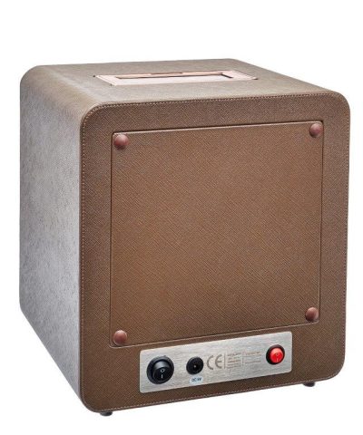 Leanschi watch winder 4 slots/brown saffino - Bilde 3