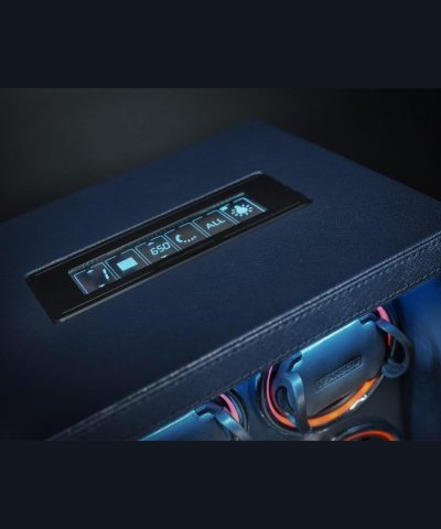 Leanschi watch winder 4 slots/blue saffino - Bilde 4