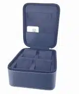 Leanschi 4 slot watch box/blue