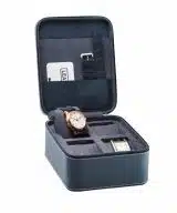 Leanschi 4 slot watch box/blue - Bilde 4