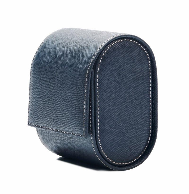 Leanschi 1 watch roll/blue leather