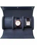 Leanschi 3 watch roll/blue leather - Bilde 4