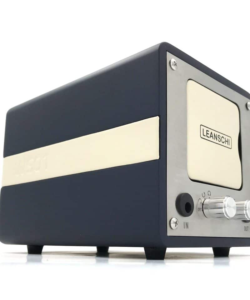 Alternative view of Leanschi single watch winder/blue-beige