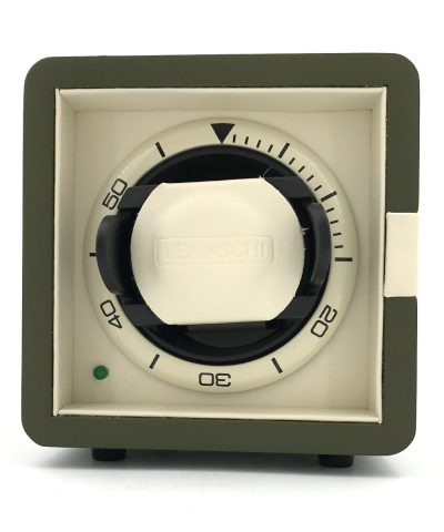 Leanschi single watch winder/green-beige