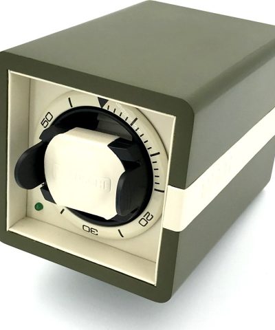 Alternative view of Leanschi single watch winder/green-beige