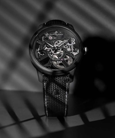 Maurice Lacroix MASTERPIECE Skeleton Label Noir 43mm - MP7228-DLB04-090-2 - Bilde 6