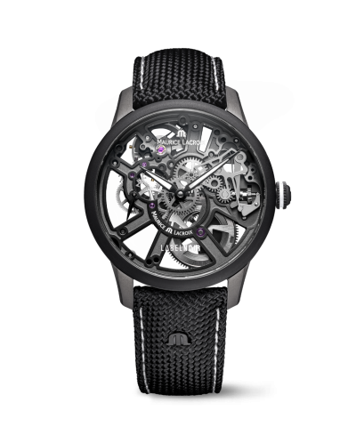 Maurice Lacroix MASTERPIECE Skeleton Label Noir 43mm - MP7228-DLB04-090-2