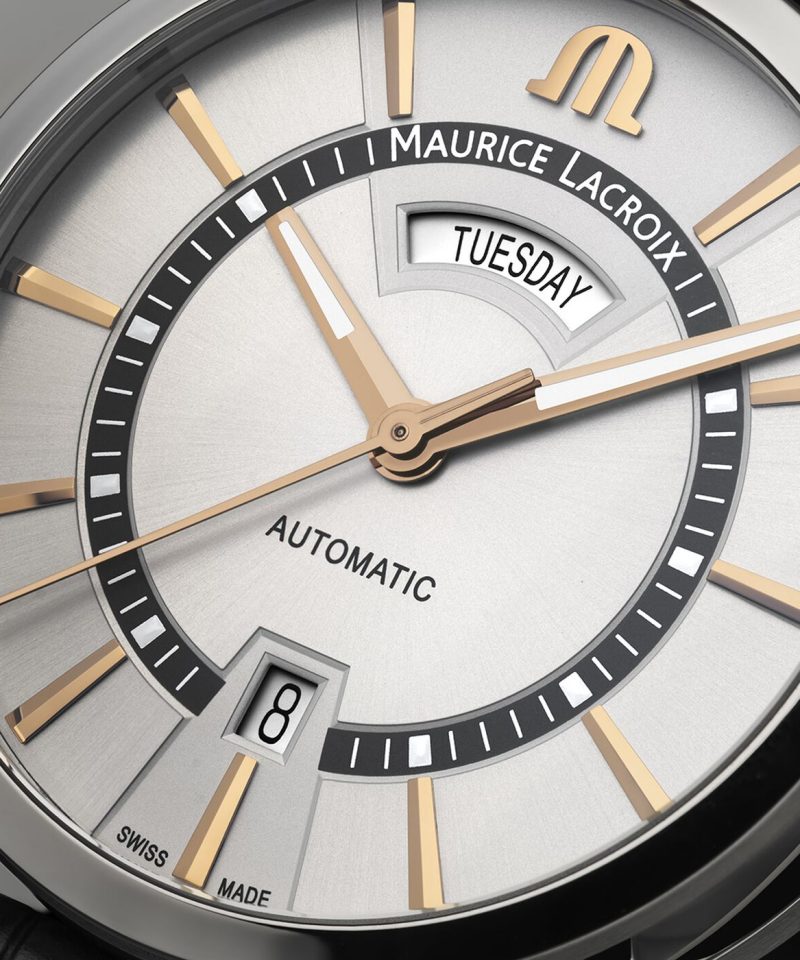 Alternative view of Maurice Lacroix Pontos Day Date 40mm - PT6358-SS001-230-2