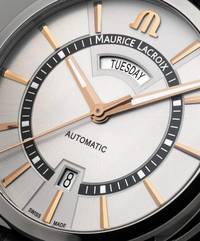 Alternative view of Maurice Lacroix Pontos Day Date 41mm - PT6358-SS002-230-1