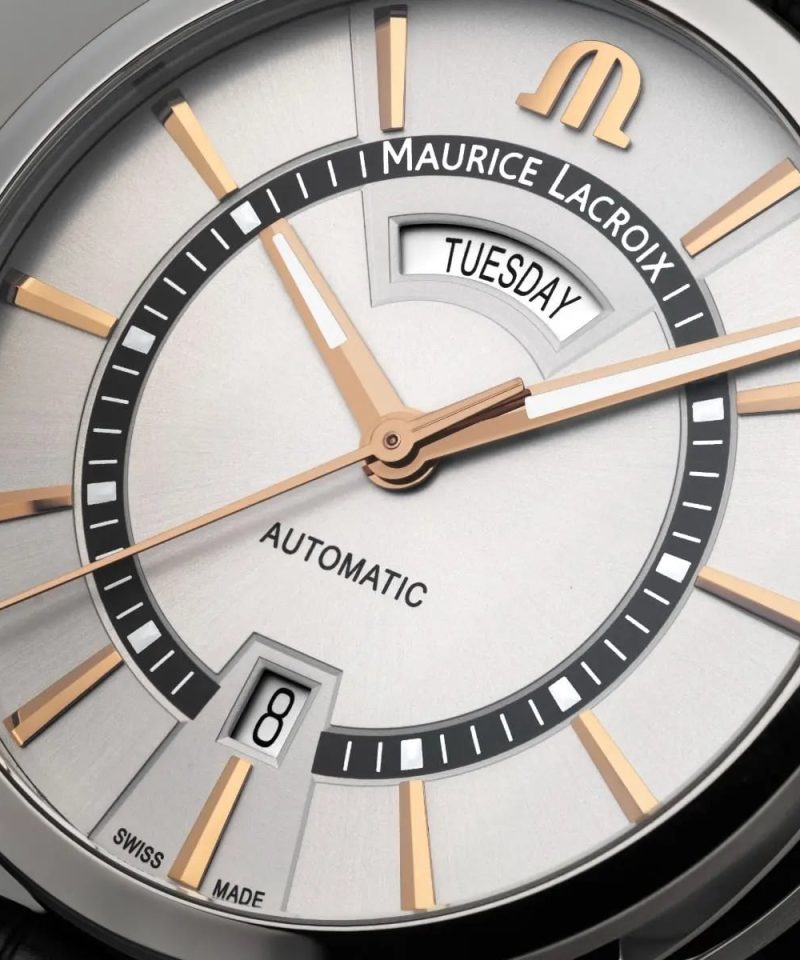 Alternative view of Maurice Lacroix Pontos Day Date 41mm - PT6358-SS002-230-1