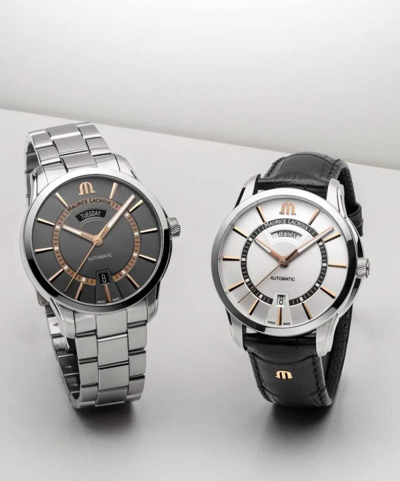 Alternative view of Maurice Lacroix Pontos Day Date 41mm - PT6358-SS002-333-1