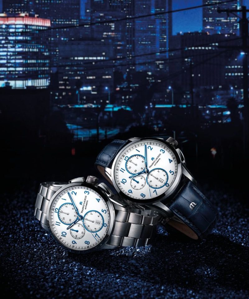 Alternative view of Maurice Lacroix Pontos Chronograph 43mm - PT6388-SS001-120-4