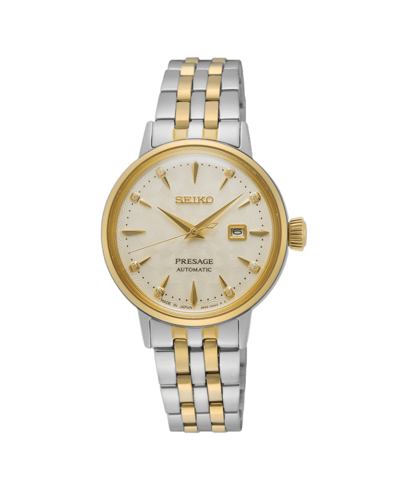 Seiko Presage Cocktail Time "White Lady" Diamond Twist - SRE010J1