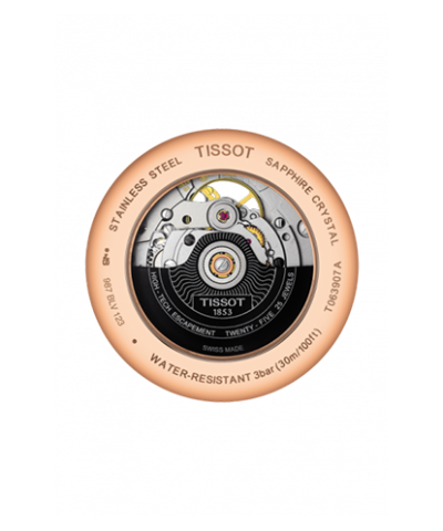Alternative view of Tissot Tradition Powermatic 80 - Open Heart T063.907.36.068.00