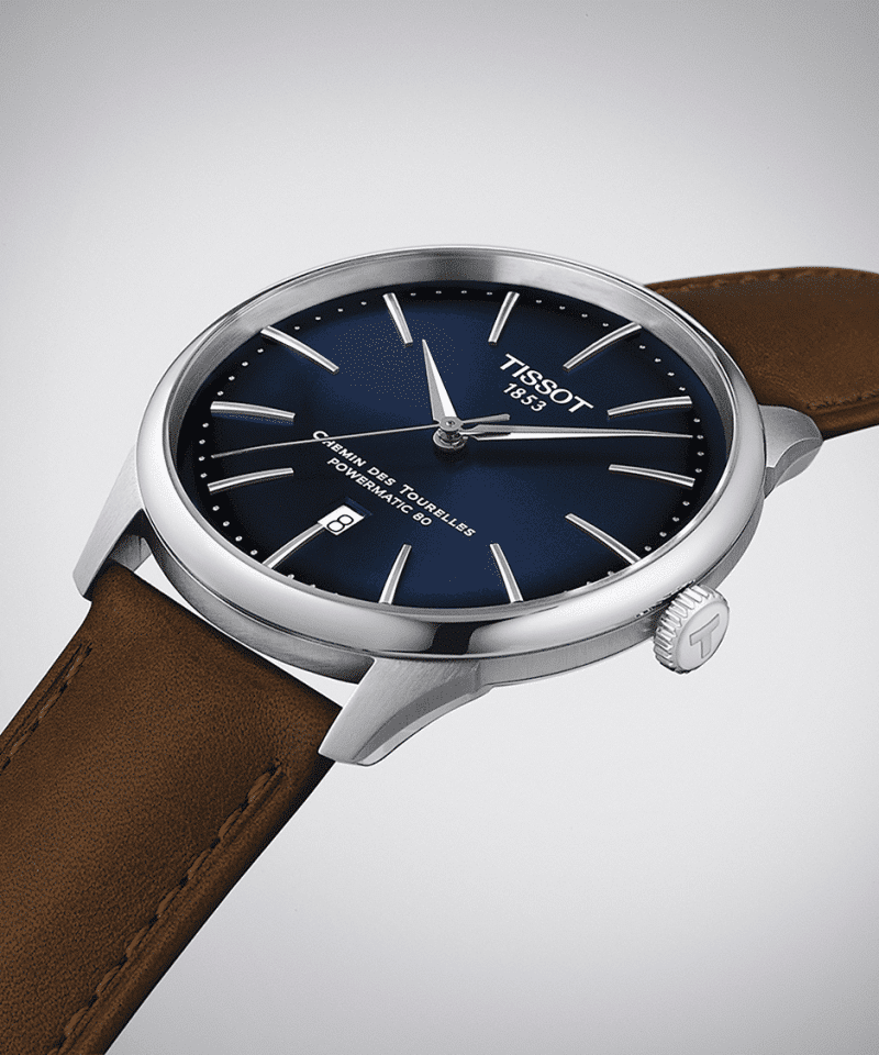 Alternative view of Tissot Chemin Des Tourelles Powermatic 80 42mm - T139.407.16.041.00