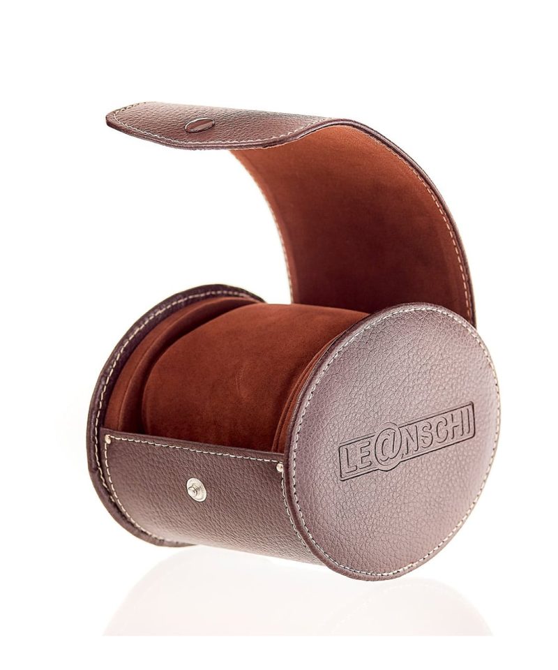 Alternative view of Leanschi Oval transport pouch for 1 watch (classic-size)