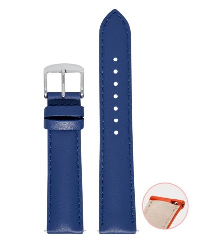 Rochet D´Clic «New York» Blå Skinnreim XS